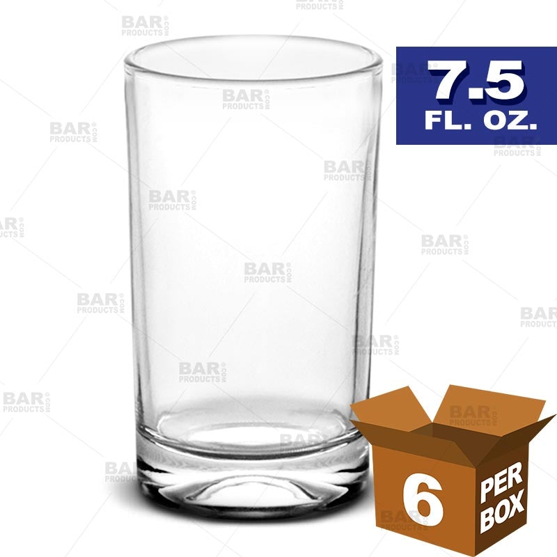 BarConic® Monument Rocks Glasses - Set of 6 (7.5 oz Each) - Perfect for Whiskey, Bourbon, Cocktails & Home Bar Decor