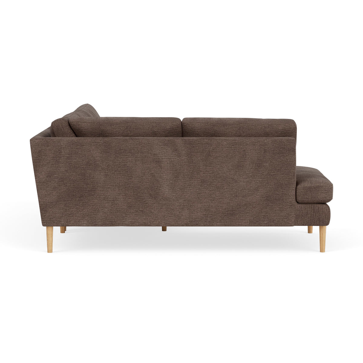 Astha Fabric Left Corner Sofa - Modern L-Shaped Sectional Couch for Living Room, Lounge & Small Spaces | Comfortable Home Furniture for Relaxing & Entertaining