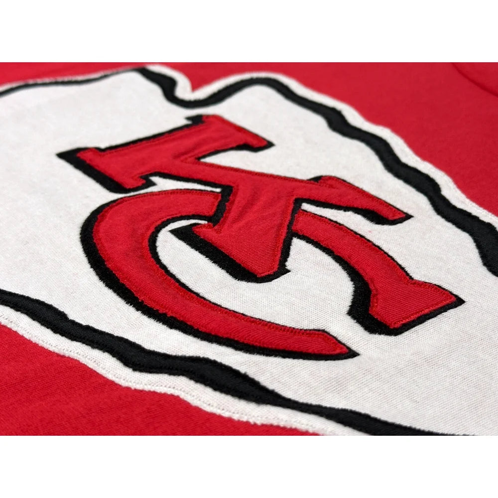 Men's '47 Brand Kansas City Chiefs Racer Red Franklin Knockout Fieldhouse Hoodie - Official NFL Licensed Apparel for Football Fans, Game Day Outfits & Casual Wear