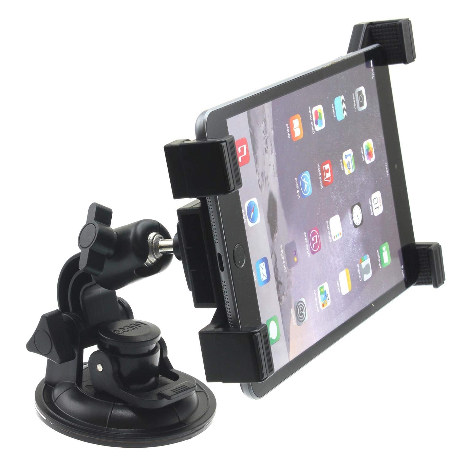Heavy Duty Car Mount for Samsung Galaxy Tab S 8.4 SM-T700, Tab S2 8.0 & 9.7 - Universal Dashboard & Windshield Holder with 360° Swivel - Perfect for GPS Navigation, Video Calls & Hands-Free Driving