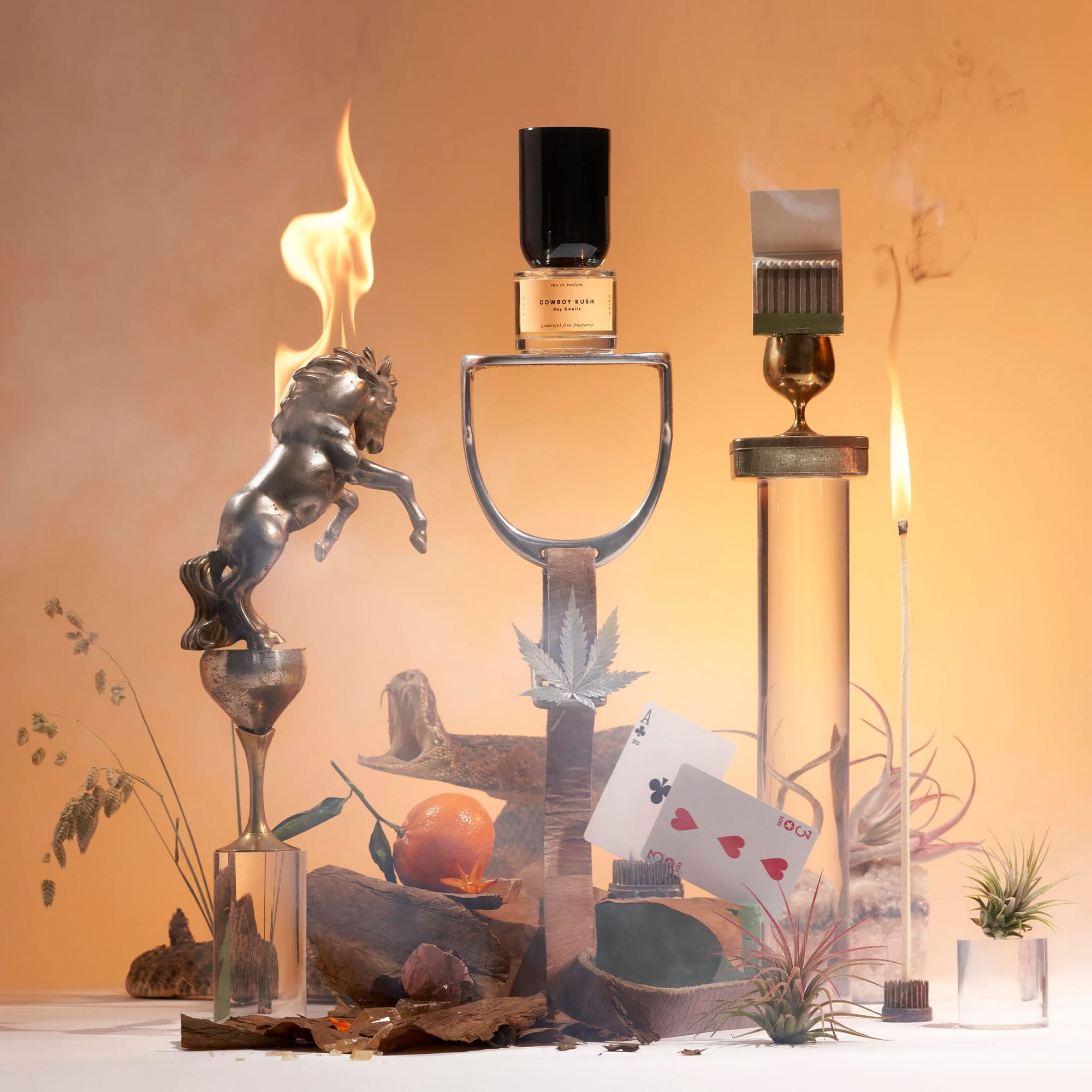 Boy Smells Cowboy Cologne De Parfum - Vegan Unisex Eau de Parfum with Suede, Saffron & Patchouli Notes (2.2 oz) | Gender-Neutral Luxury Fragrance for Men & Women | Perfect for Date Nights, Special Occasions & Everyday Wear