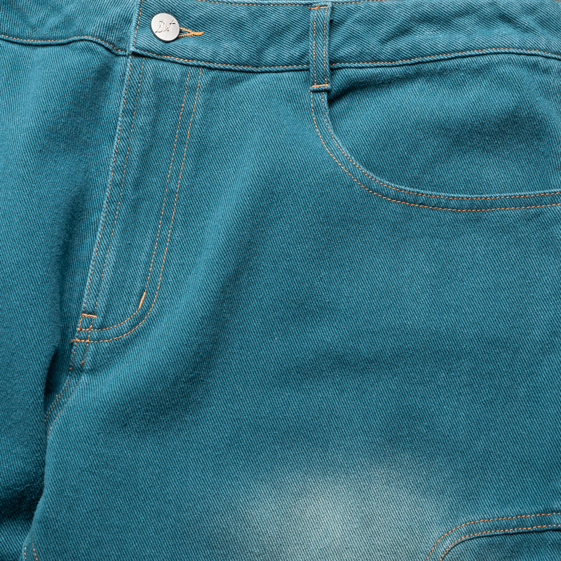 Diet Starts Monday Twin Needle Pants in Pine Green - Comfortable Stretchy Workout Pants for Yoga, Gym & Lounge Wear