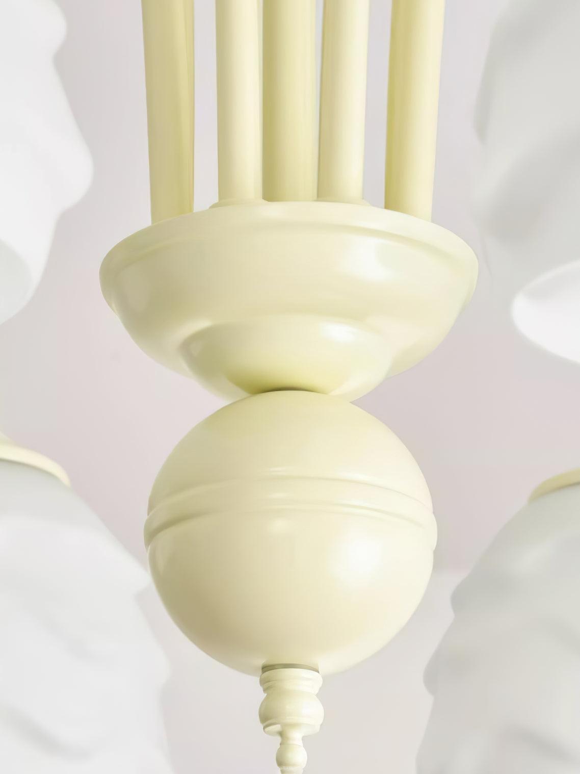 Melting Ice Cream Chandelier - Unique Dripping Soft Serve Ceiling Light Fixture for Bedroom, Kids Room & Ice Cream Shop Decor