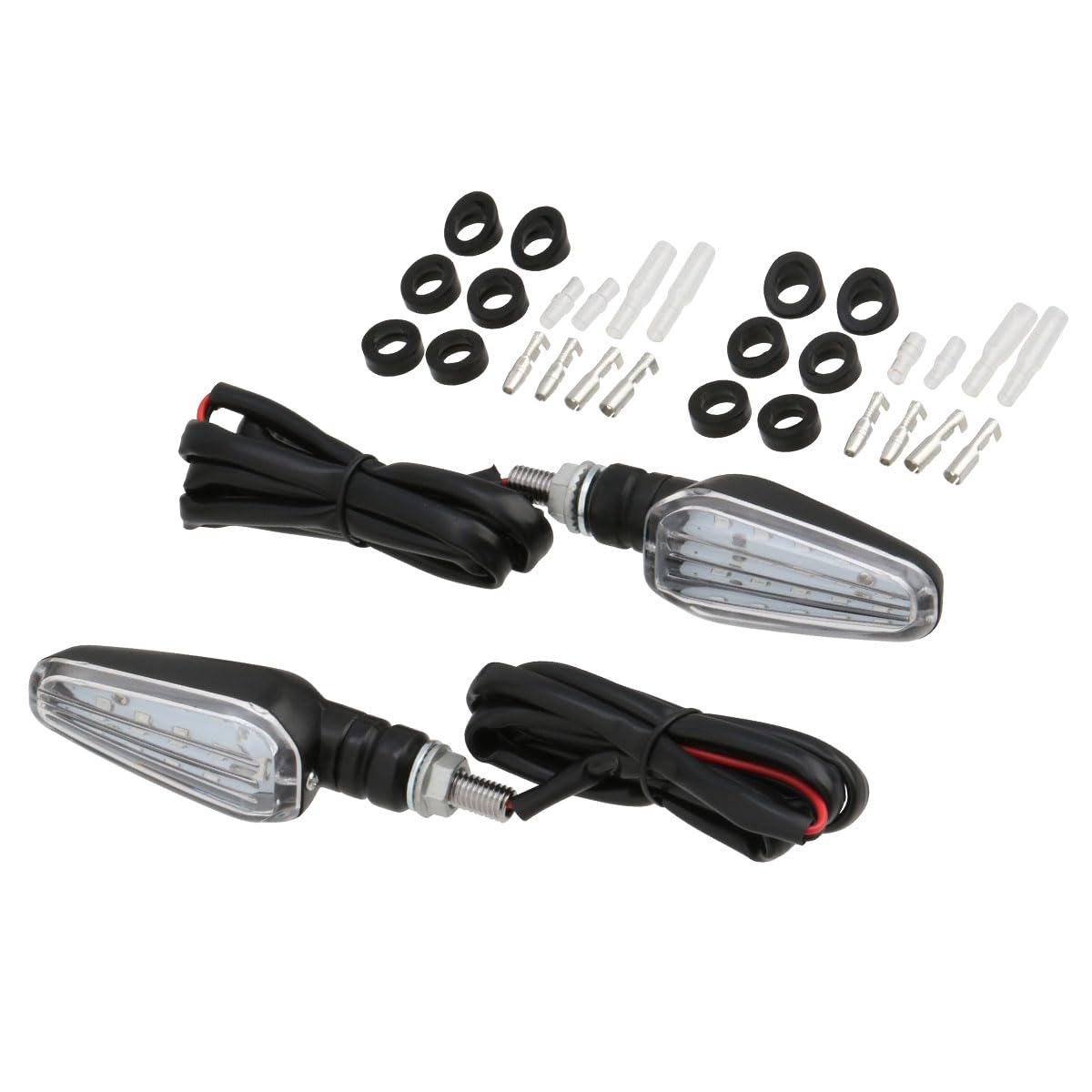 ZETA MotoLed 602 LED Flashers - High Visibility Motorcycle Safety Lights for Night Riding & Emergency Signaling