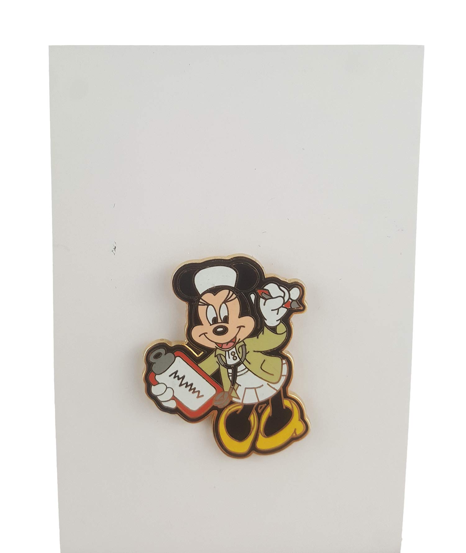 Disney Nurse Minnie Mouse Enamel Pin - Limited Edition Collectible for Disney Fans - Perfect for Lanyards, Backpacks & Pin Trading Events