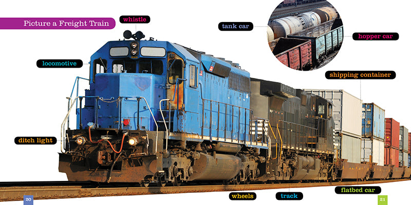 Freight Trains Book 978-1-64026-239-3 - Perfect for Train Enthusiasts & Model Railroad Hobbyists