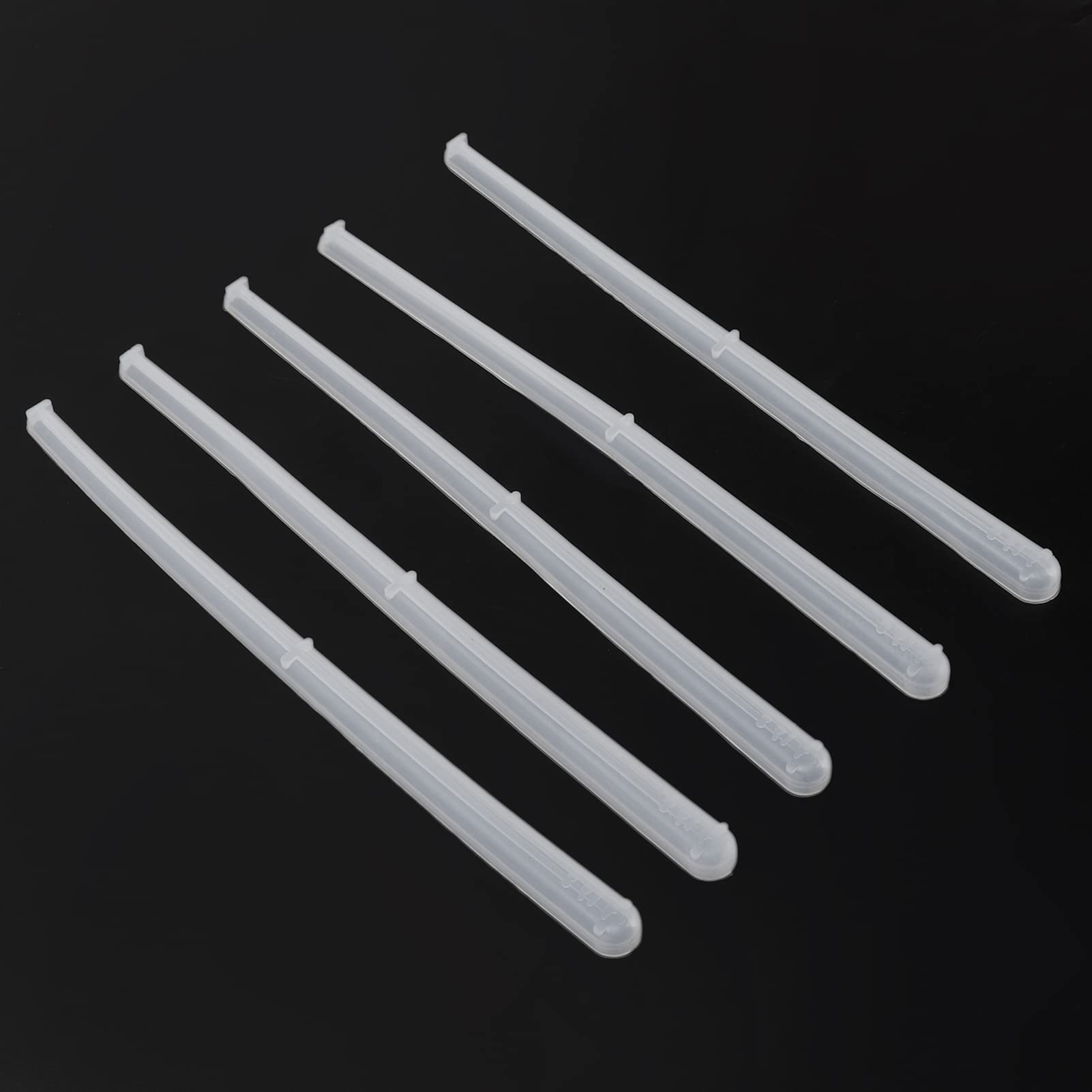 5pcs Silicone Resin Hairpin Molds for DIY Jewelry Making - Hair Chopsticks Epoxy Casting Molds, Crafting Tools for Hair Accessories & Jewelry - Perfect for Handmade Gifts, Wedding Favors, and DIY Craft Projects