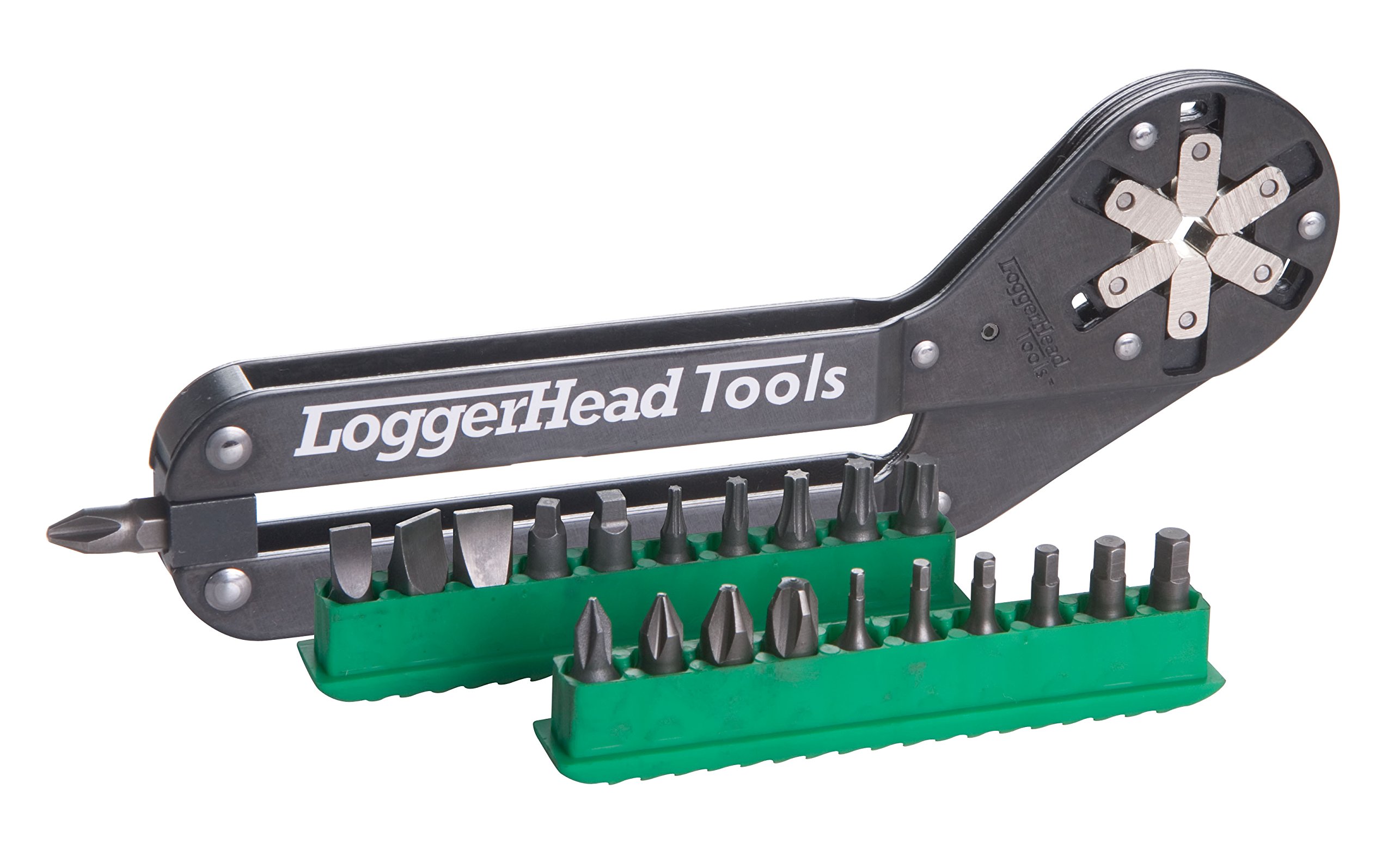 LoggerHead Tools Immix 20X Multitool - Adjustable Wrench & Pocket Screwdriver Set (Replaces 14 Wrenches + 20 Screwdrivers) | Perfect Gift for Men, Dad & DIY Enthusiasts | Home Repair, Automotive & Outdoor Use