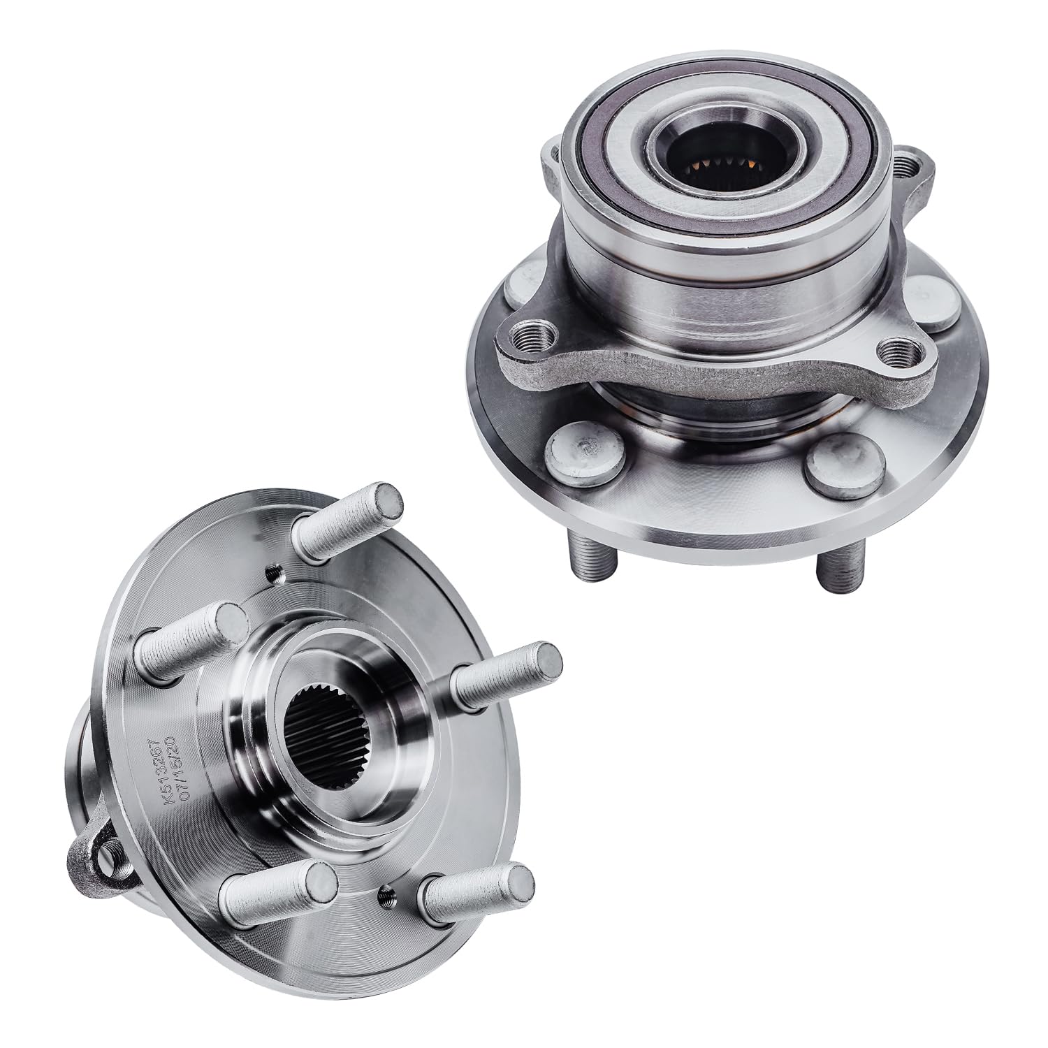 Detroit Axle Wheel Bearing Hub Kit - Compatible with 2009-2015 Honda Pilot (Front & Rear) | Replacement for 2010-2014 Models | Durable Performance for Smooth Driving & Off-Road Adventures