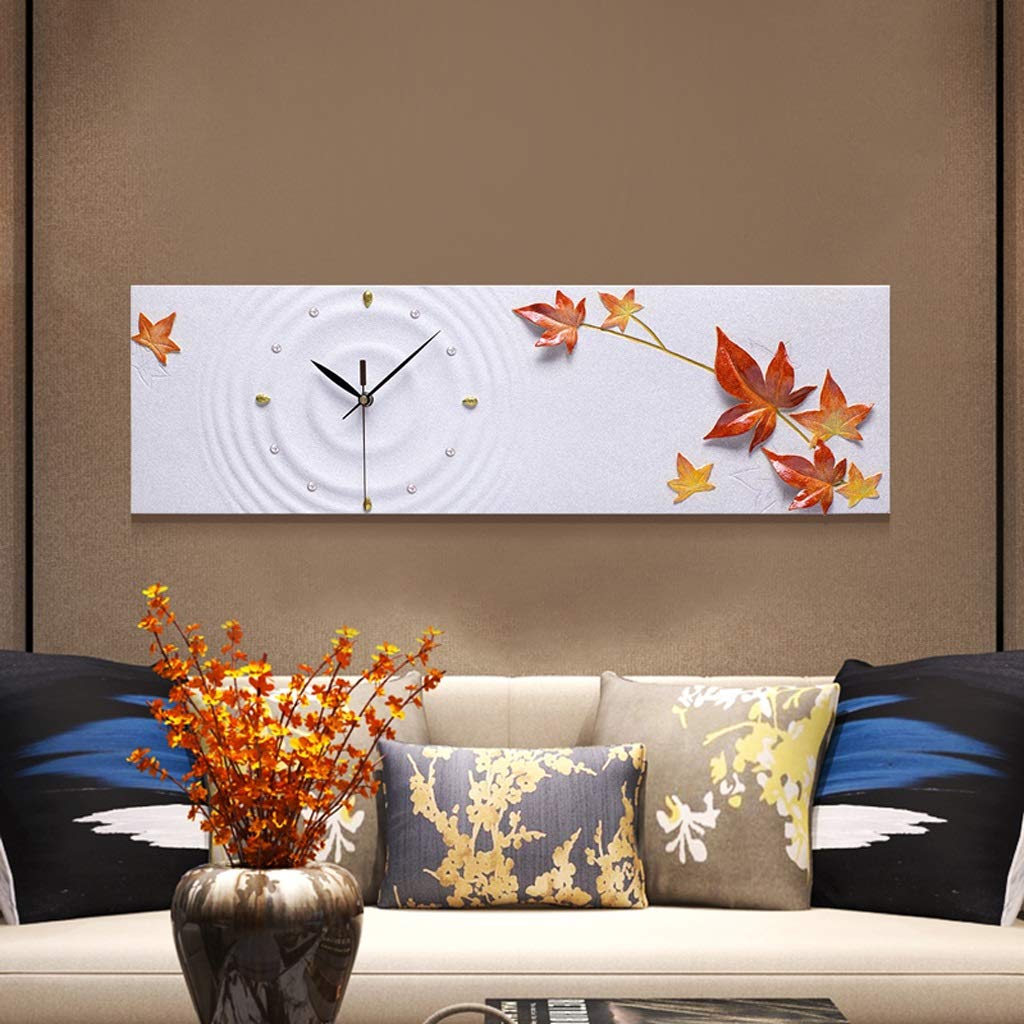 Modern Minimalist Wall Clock - Silent Non-Ticking Decorative Clock for Living Room, Bedroom, Office - Elegant Chinese Style Home Decor (Color B) | Perfect for Home, Office & Gift Giving