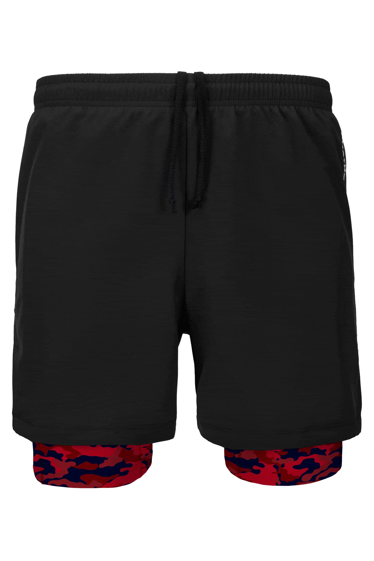 BOATHOUSE Men's Quick-Dry Double Layer Workout Shorts - Gym Running Basketball Training & Casual Wear