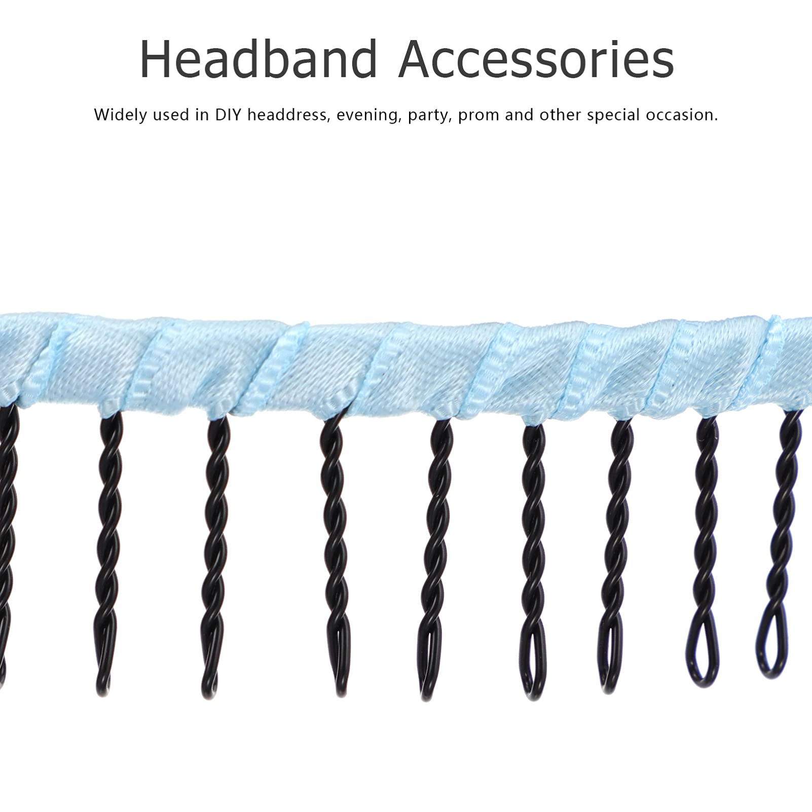 FRCOLOR Metal Teeth Hair Headband for Women - Adjustable Wire Headband with Teeth for Makeup, Skincare & Hair Styling - Perfect for Salon, Spa & Home Use