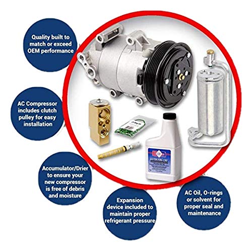 CO-3547AK Complete A/C Compressor Replacement Kit for Car & Truck - High Performance Auto Air Conditioning System - Perfect for Summer Cooling & Vehicle Maintenance
