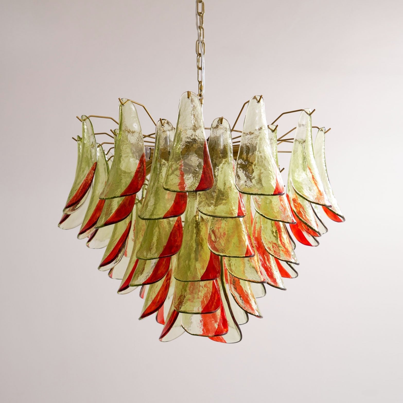 Marielle Murano Glass Chandelier - Elegant Crystal Ceiling Light Fixture for Dining Room, Living Room & Bedroom Decor