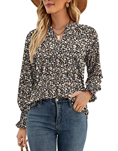 Long Sleeve-floral Print Pattern