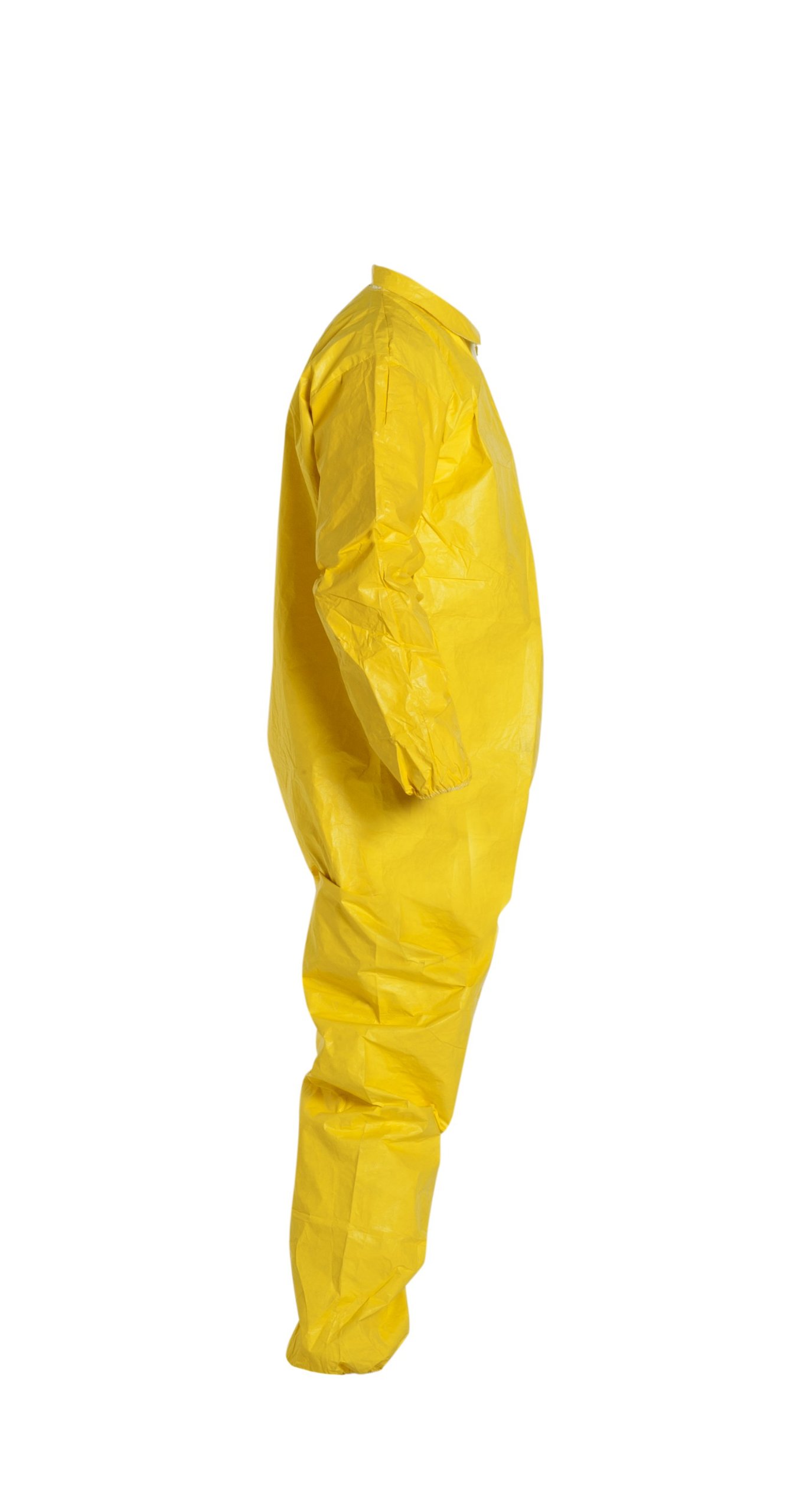DuPont Tychem 2000 Chemical Resistant Disposable Coverall - Elastic Cuffs & Serged Seams - Yellow XL (12-Pack) | Hazardous Material Protection for Industrial, Laboratory & Emergency Response Workers