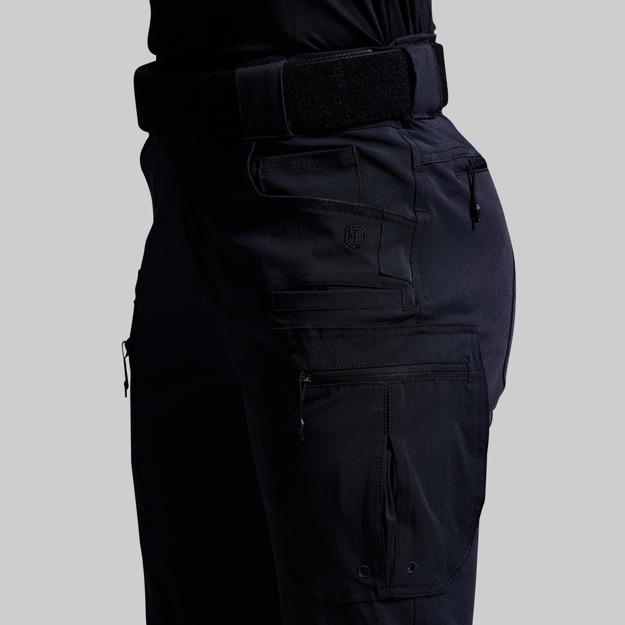 Tactical Women's Assault Pants - Black Combat Cargo Pants for Outdoor, Airsoft, Hiking & Military Training