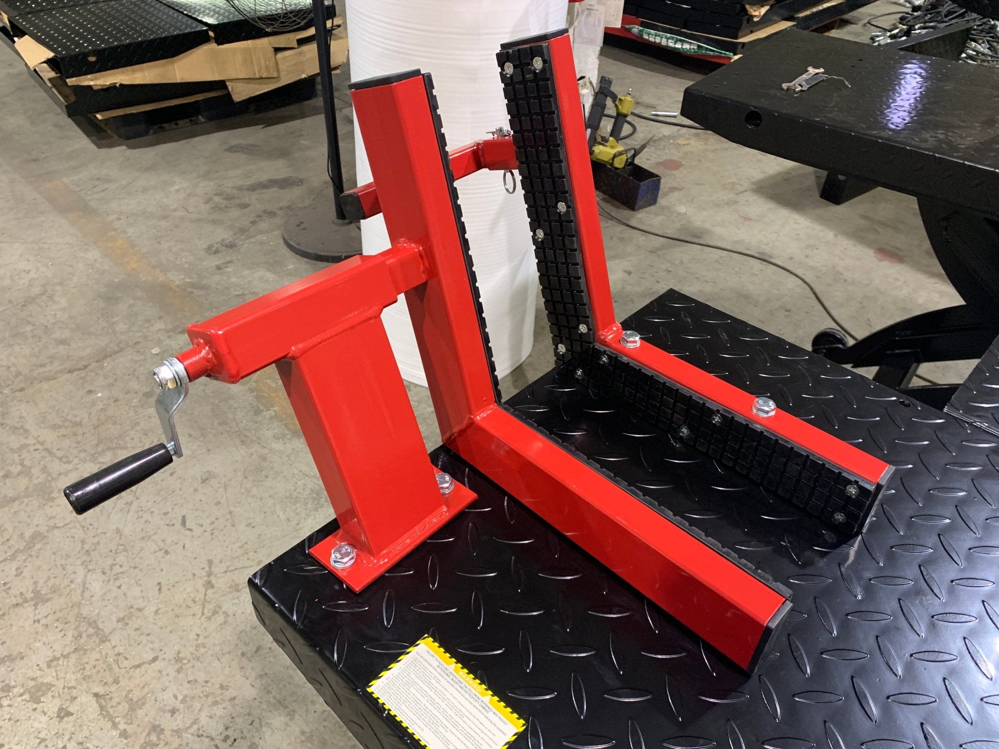 1100 LB Air Operated Hydraulic Scissor Lift Table - Heavy Duty Motorcycle & ATV Ramp for Garage, Workshop, and Auto Repair | MCL4105Q