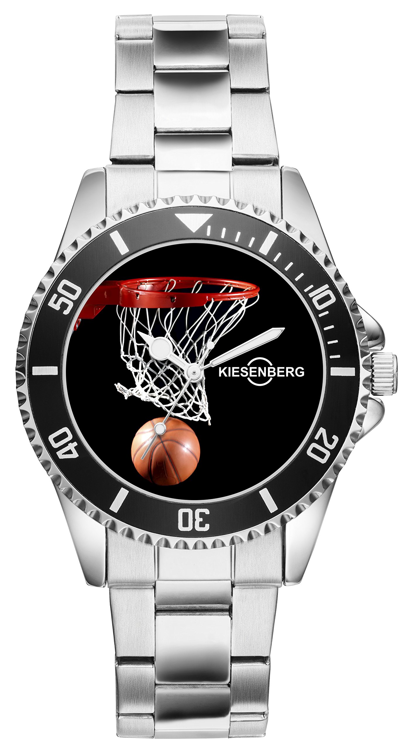 KIESENBERG Basketball Watch for Men - Stylish Sports Jewelry Gift - 1994 Vintage Design - Perfect for Basketball Fans, Athletes & Fashion Enthusiasts