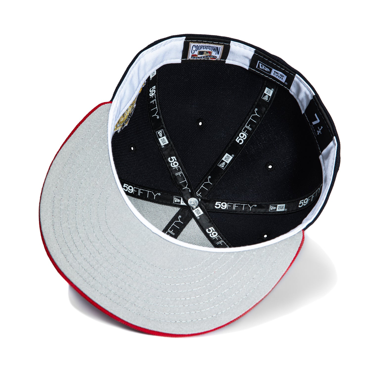New Era 59Fifty Atlanta Braves 1995 World Series Patch Snapback Baseball Cap - Navy & Red MLB Officially Licensed Hat for Fans & Collectors | Perfect for Games, Tailgating & Braves Memorabilia Collection