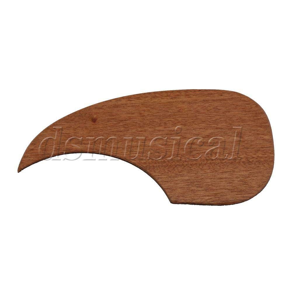 40/41 Inch Acoustic Folk Guitar Pickguard - Mahogany Wood Scratch Plate for Guitar Protection | Perfect for Acoustic, Folk & Classical Guitars | Prevents Scratches & Enhances Aesthetics