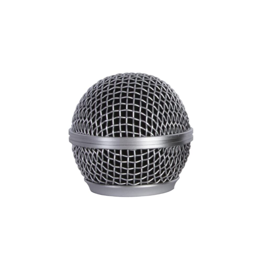 On-Stage SP58 Mesh Grill Replacement for Shure SM58 Microphone - Durable Mic Windscreen for Live Performances & Studio Recording