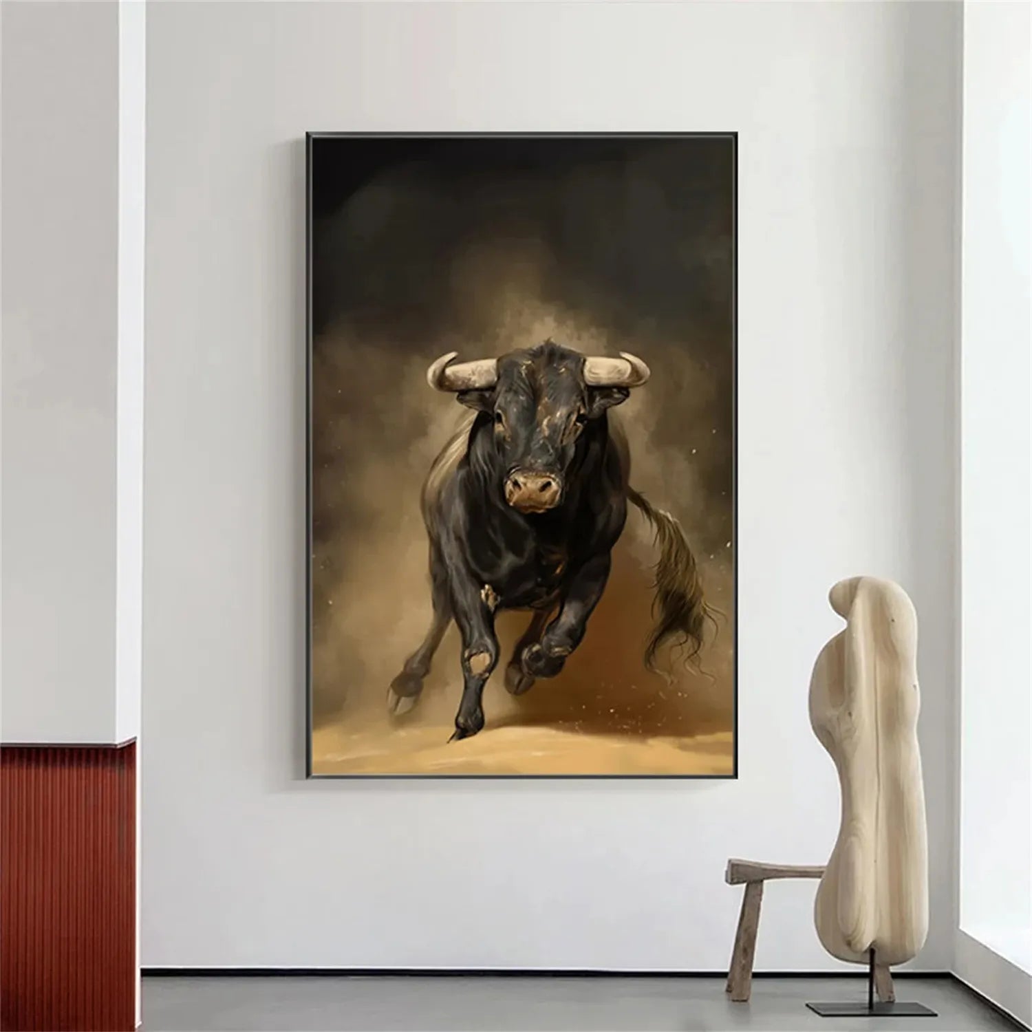 Animal Art Painting #AP057 - Handmade Canvas Wall Decor for Living Room, Bedroom & Office | Wildlife & Nature Inspired Artwork