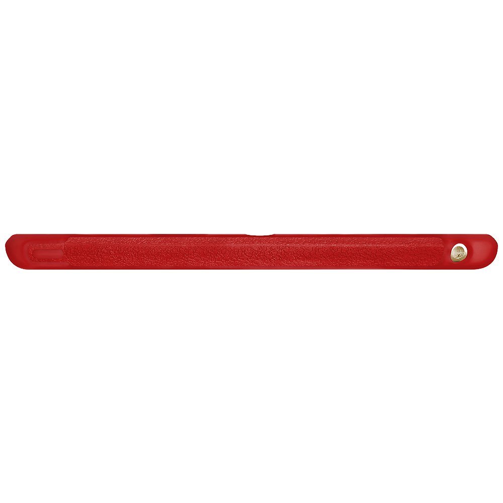 Amzer Silicone Jelly Skin Case for iPad Air 2 - Soft Flexible Protective Cover, Shockproof & Anti-Slip (Red) - Perfect for Home, Office & Travel Use - Model AMZ97445