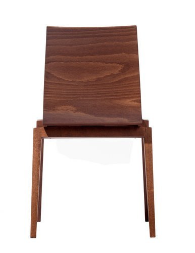 Stockholm Side Chair by Ton - Modern Wooden Dining Chair for Kitchen, Restaurant & Office - Scandinavian Design with Comfortable Seat & Sturdy Frame