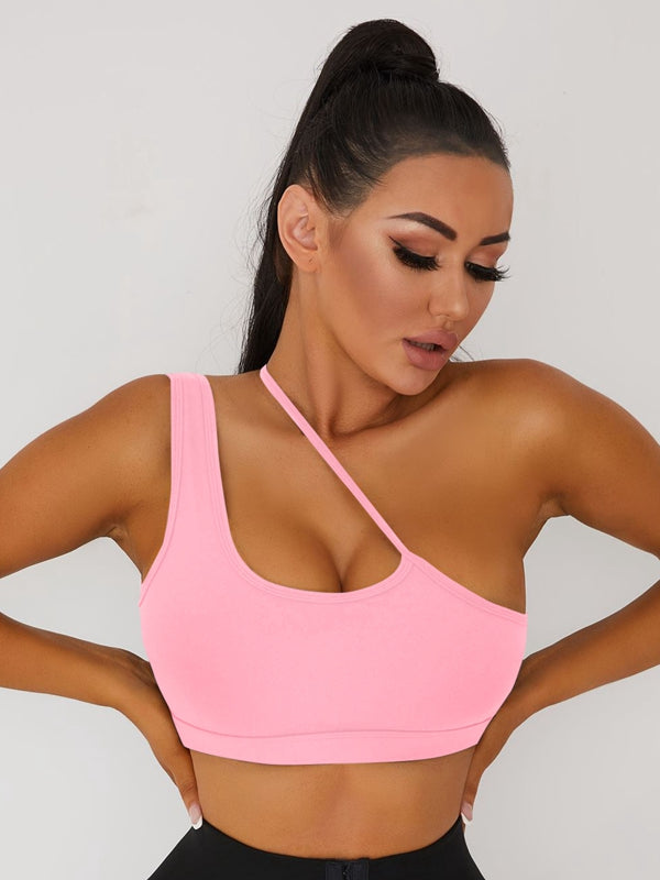 ZASUWA Women's Medium Impact Sports Bra - Supportive Workout Top for Running, Yoga & Gym - Comfortable & Breathable Activewear