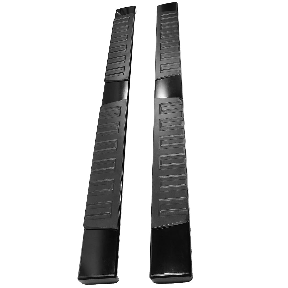 YITAMOTOR 6 Inch Aluminum Running Boards for 2004-2024 Nissan Titan Crew Cab & 2016-2024 Titan XD - Black Side Steps Nerf Bars - Durable Off-Road Protection & Easy Step Access
