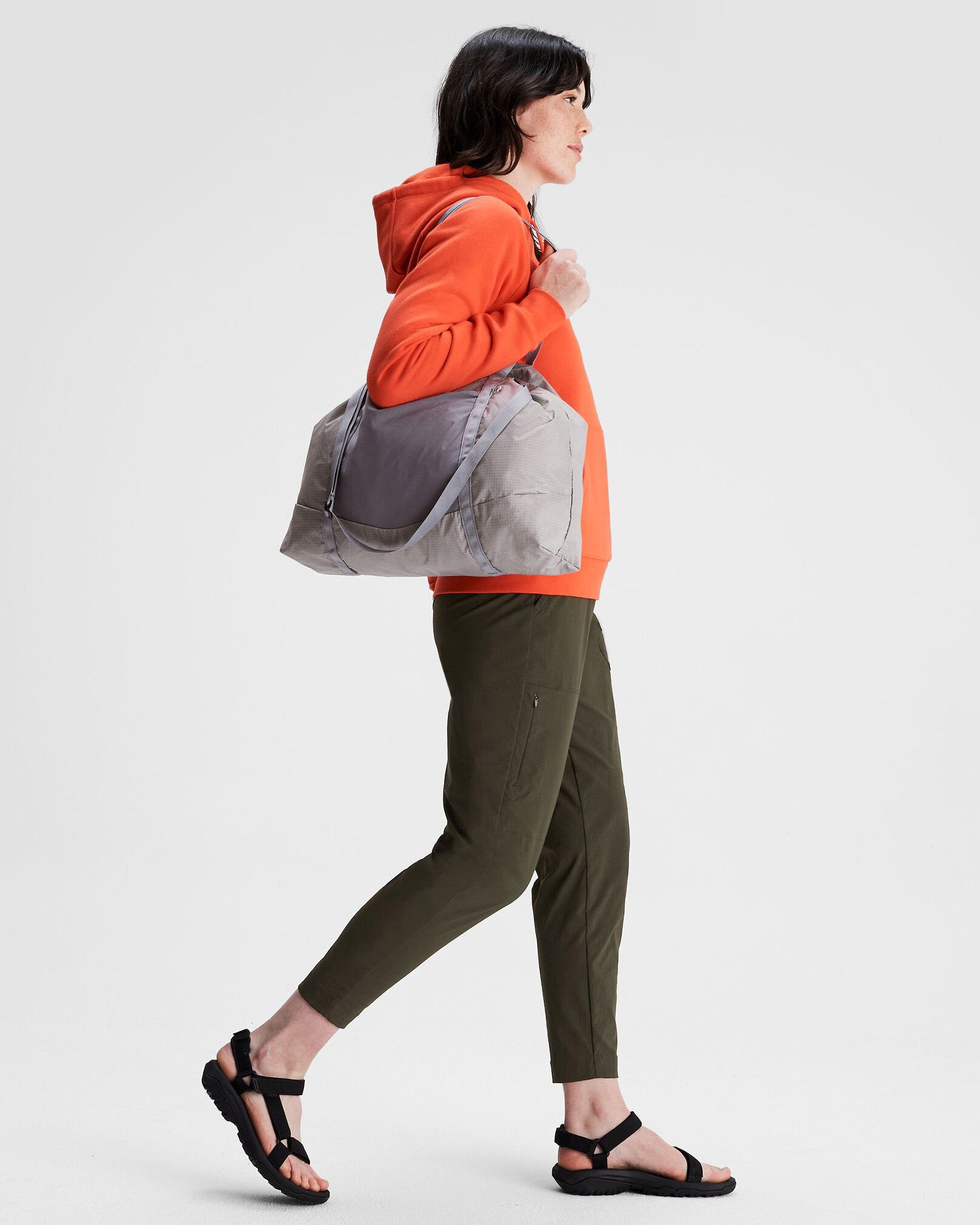 Pack&Go Tote Bag - Lightweight & Stylish Haze Color - Perfect for Travel, Work & Daily Use