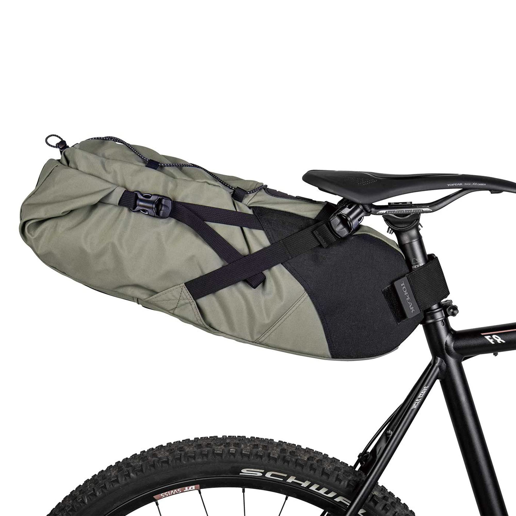 Topeak Unisex Adults' Backloader Saddle Bag - Waterproof Bicycle Seat Bag for Road & Mountain Bikes - Perfect for Commuting, Cycling Tours & Outdoor Adventures (Model 50215)
