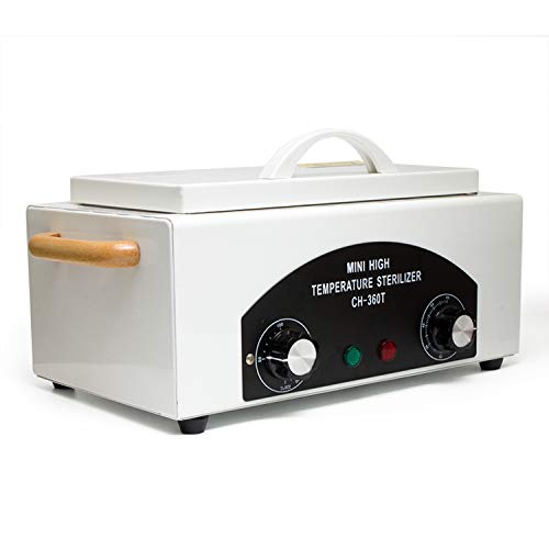 Brand CH-360T Mini High Temperature Autoclave Sterilizer Machine - Compact Dental Lab Equipment for Sterilizing Instruments, Jewelry & Nail Tools