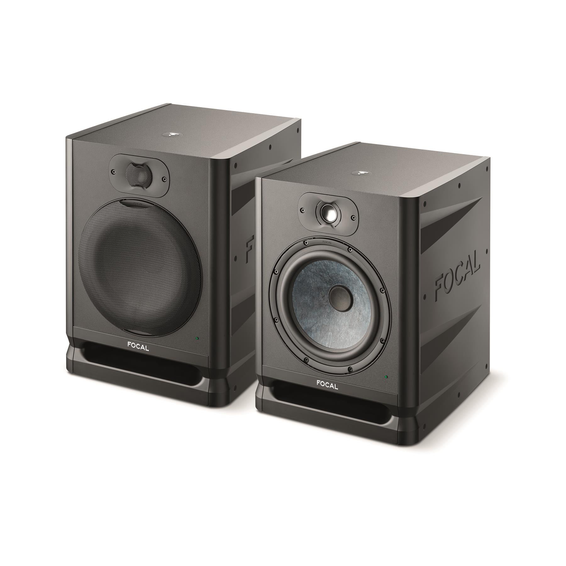 Focal Alpha 80 Evo 115W Powered 2-Way Studio Monitor - Professional Reference Speakers for Music Production, Home Recording & Audio Mixing