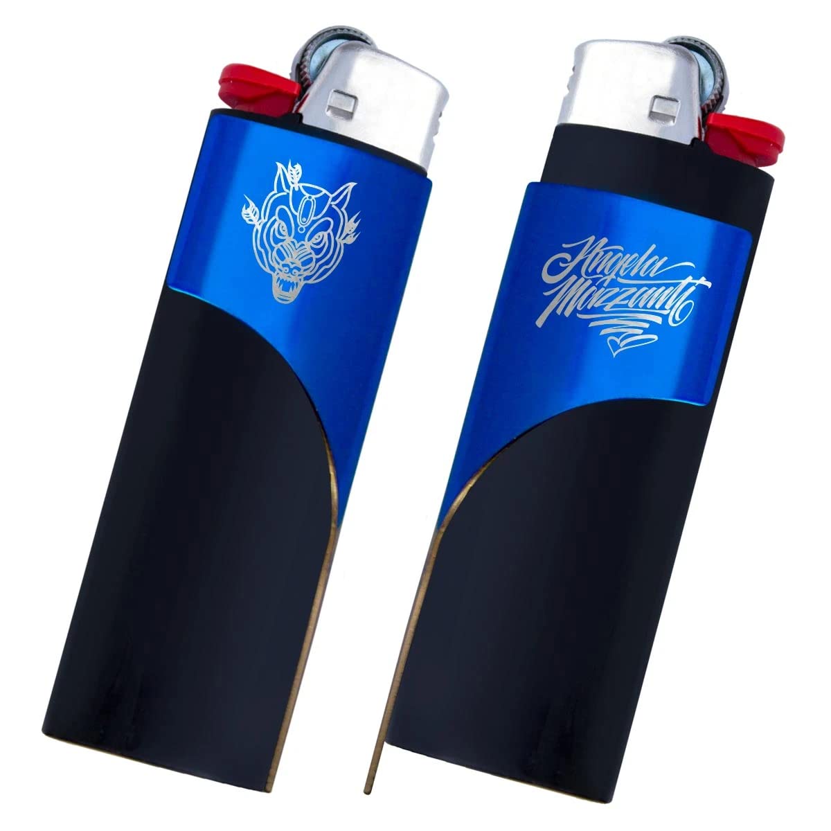 Kasher’s Angela Mazzanti Signature Lighter Tool - Lightweight Multi-Tool Accessory for Lighters - Compact Lighter Case (No Lighter Included, Black) - Perfect for Camping, Hiking & Outdoor Adventures