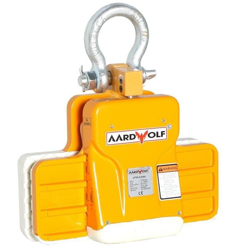 Aardwolf Slab Lifter 30 Type A Wide Jaw with Rollers - Heavy Duty Stone Lifting Tool for Granite, Marble, and Concrete Slabs - Perfect for Construction, Masonry, and Landscaping Projects
