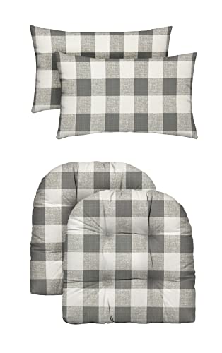 Grey Buffalo Plaid