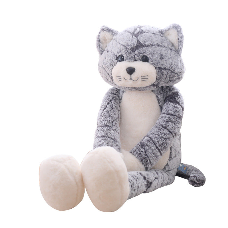 King Paws Extra Large Soft Plush Cat Toy - Giant Cuddly Stuffed Animal for Kids & Adults - Perfect for Gifts, Home Decor, and Stress Relief