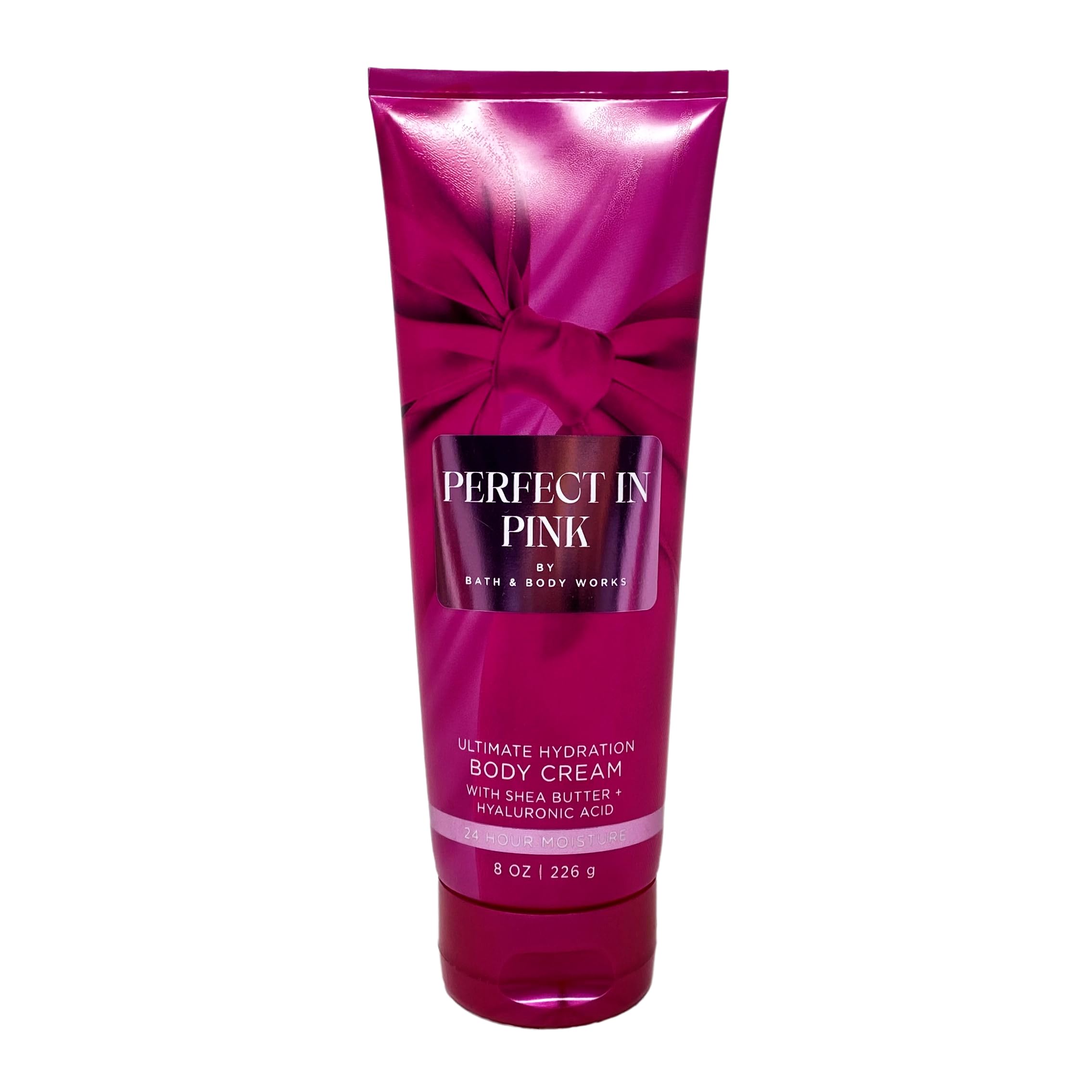 Bath & Body Works Perfect In Pink Body Cream & Body Wash Gift Set with Himalayan Salt Bar Soap - Full Size Skincare Set for Women, Perfect for Valentine's Day Gifts & Self-Care Pampering