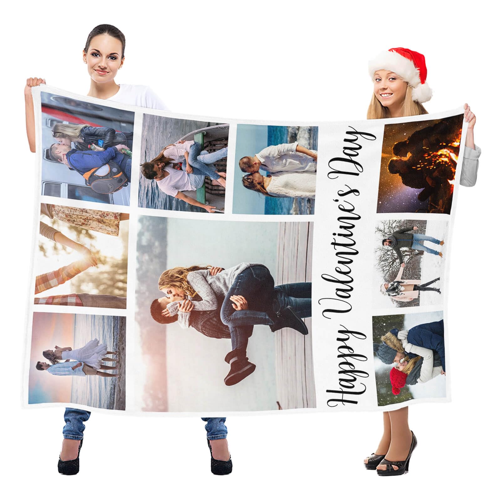 Custom Photo Blankets for Mom - Personalized Gifts from Daughter & Son - Birthday, Mother's Day & Christmas Presents - Cozy Throw Blanket for Cuddling on the Couch, Bed or Travel