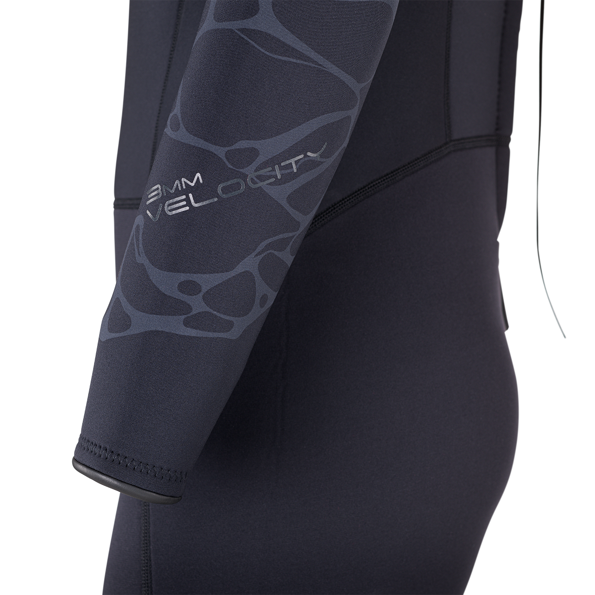 Bare 3mm Velocity Ultra Full 2.0 Black Wetsuit - Premium Neoprene Scuba Diving & Surfing Gear for Cold Water Adventures