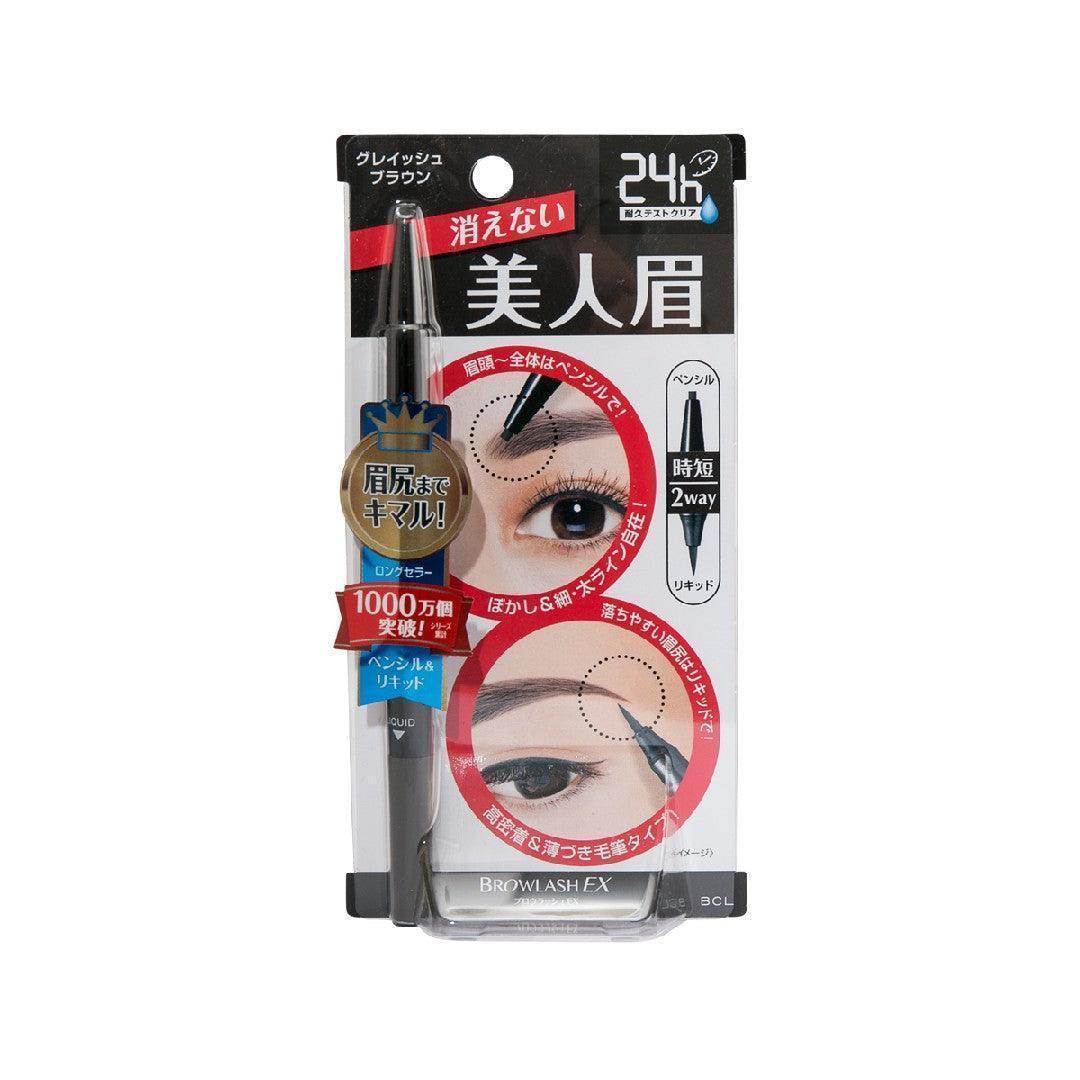 BCL Browlash Ex Waterproof Strong Hold Eyebrow Gel - Long-Lasting Eyebrow Makeup for Defined Brows, Natural Look - Perfect for Daily Use, Work, and Special Occasions