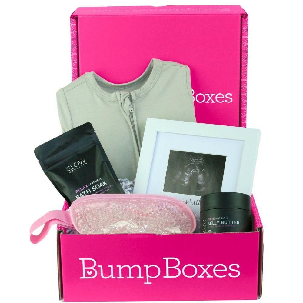 Bump Boxes 2nd Trimester Pregnancy Gift Box - Thoughtful Care Package for Expecting Moms | Perfect Pregnancy Announcement, Baby Shower & Self-Care Gift