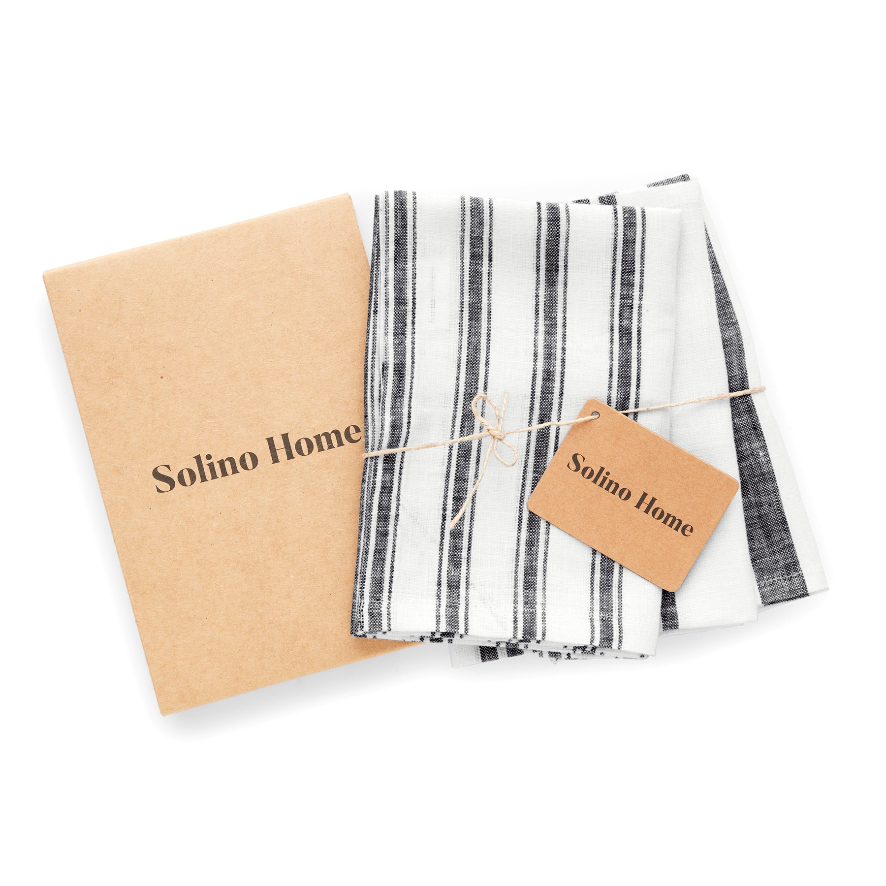 Premium Assorted Linen Kitchen Towels Set - 100% Natural Eco-Friendly Dish Cloths - Perfect for Cooking, Baking & Home Decor