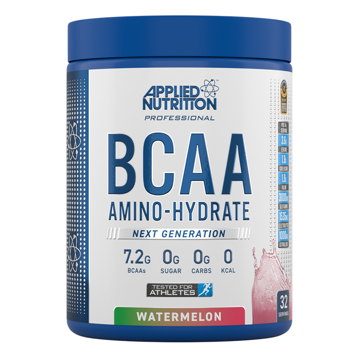 Applied Nutrition BCAA Amino Hydrate 450g - Premium Branched-Chain Amino Acid Supplement for Muscle Recovery & Hydration | Ideal for Post-Workout, Fitness Training & Active Lifestyle