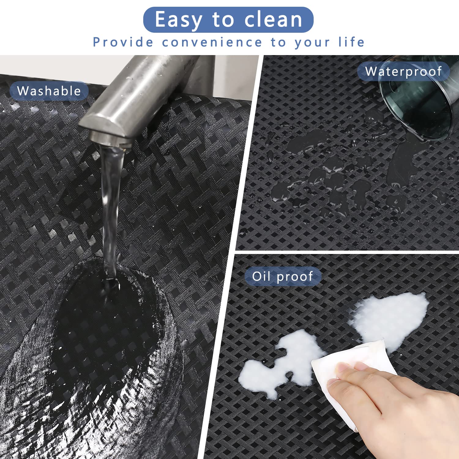 Non-Adhesive EVA Rubber Shelf Liner - 11.8