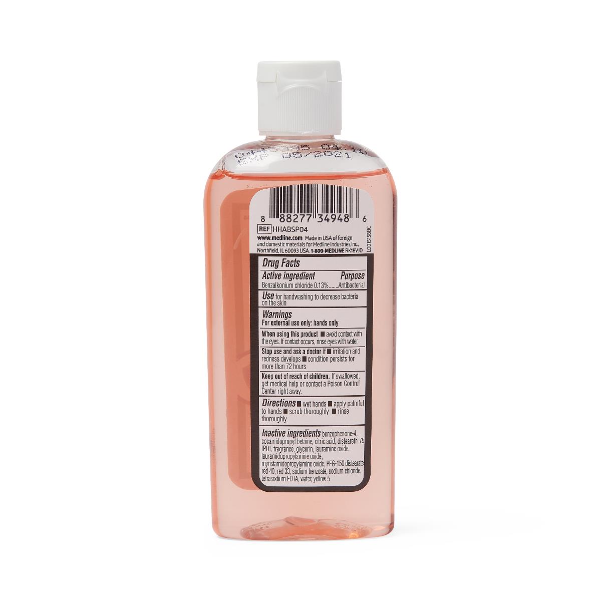 Spectrum Clinical Antibacterial Liquid Hand Soap - 12oz Refillable Bottle | Kills 99.9% Germs | Moisturizing Formula for Dry Skin | Ideal for Hospitals, Schools & Home Use