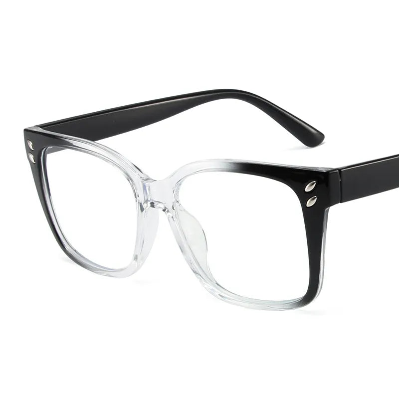 CCspace Women's Full Rim Square TR90 Reading Glasses +1.00 to +4.00 - Lightweight & Durable Eyewear for Reading, Office, and Computer Use