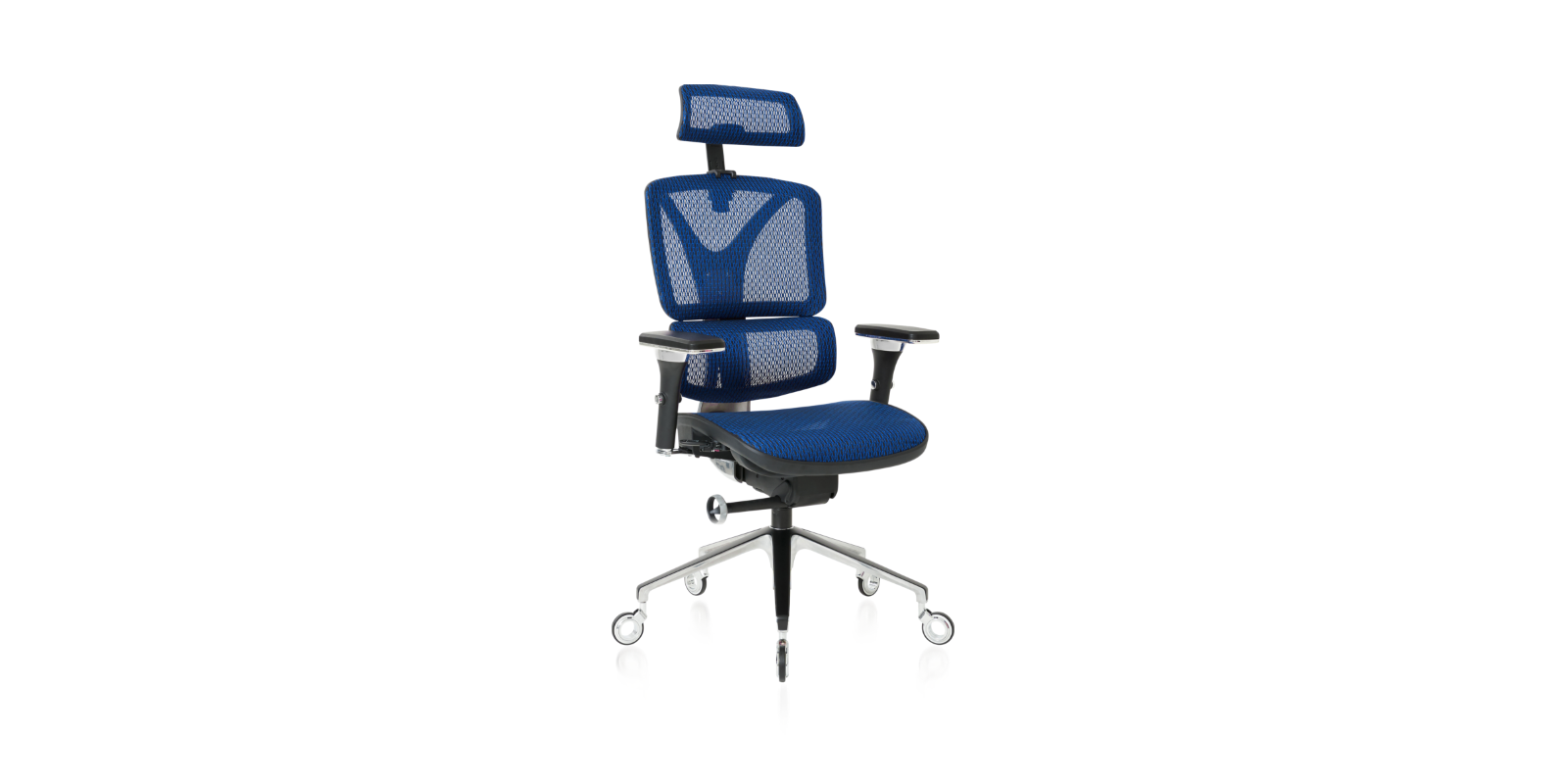 NOUHAUS ErgoPro Ergonomic Office Chair - Adjustable Lumbar Support & Headrest - Mesh Back Computer Chair for Home & Office - Perfect for Long Hours Sitting, Gaming & Remote Work